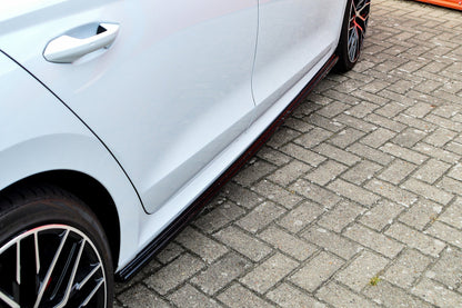 CUP Seitenschwellersatz ABS Skoda Octavia RS, NX, Combi Schwarz Glanz