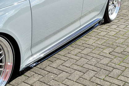 Seitenschwellersatz mit Wing Audi RS4, B9, Avant Bj.: 2017-2020 Carbon