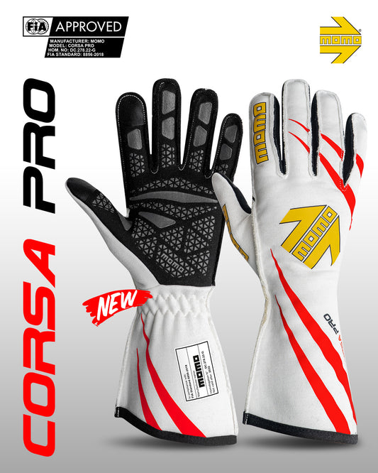MOMO CORSA PRO WHITE Größe 9
