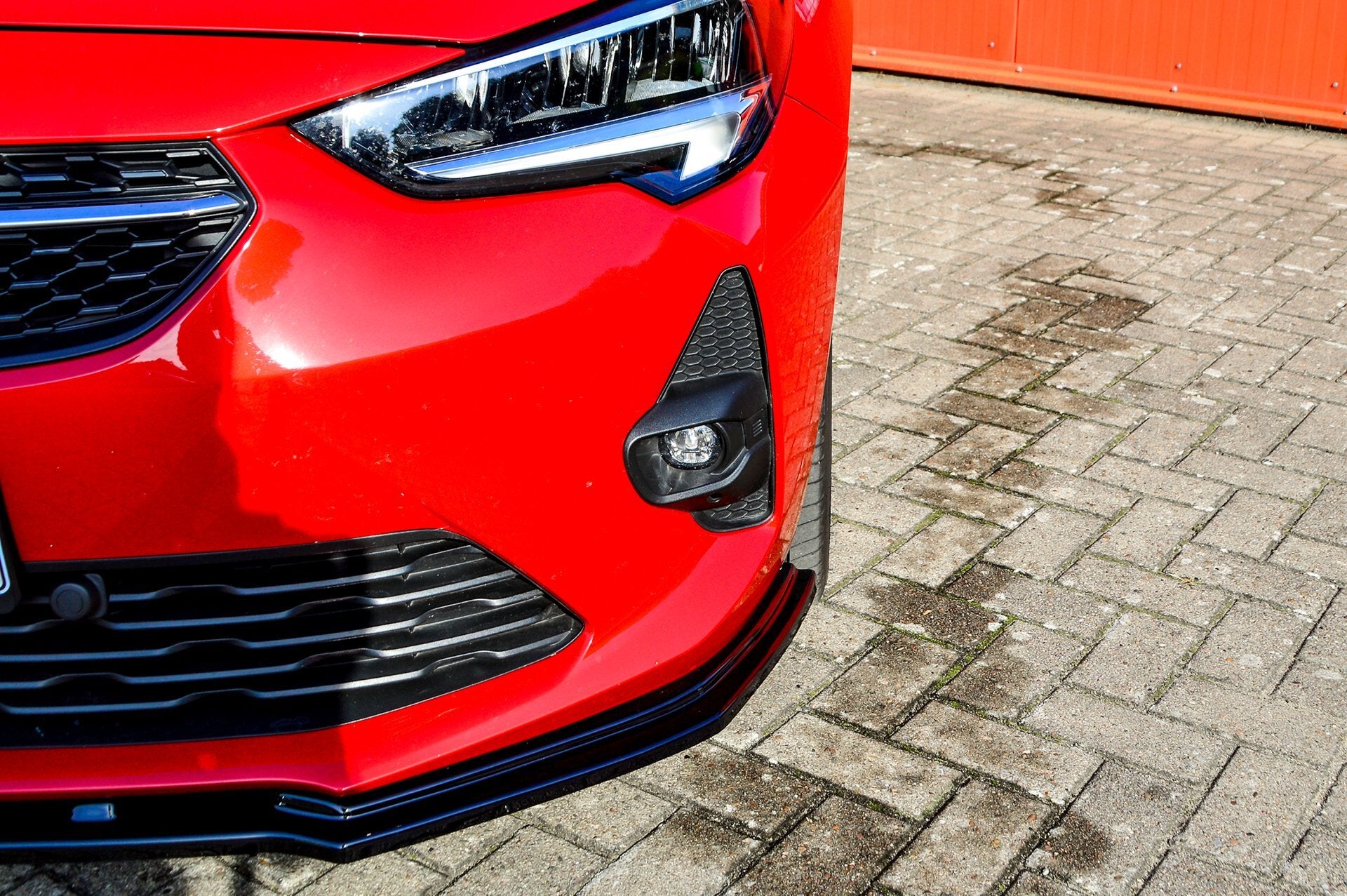 CUP Frontspoilerlippe ABS Opel Corsa F, GS-Line ab Bj.: 2019- Carbon