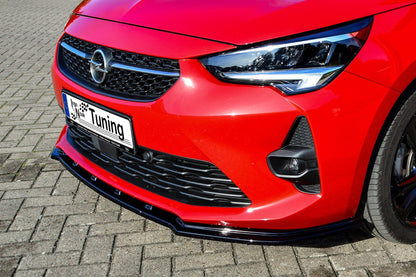 CUP Frontspoilerlippe ABS Opel Corsa F, GS-Line ab Bj.: 2019- Carbon
