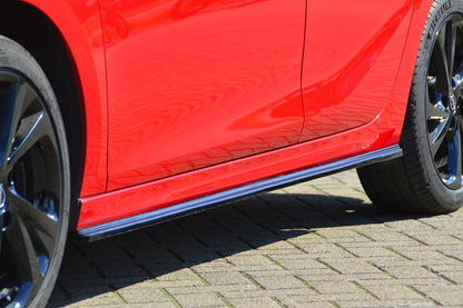 Seitenschwellersatz ABS Opel Corsa F ab Bj.: 2019- Schwarz Glanz