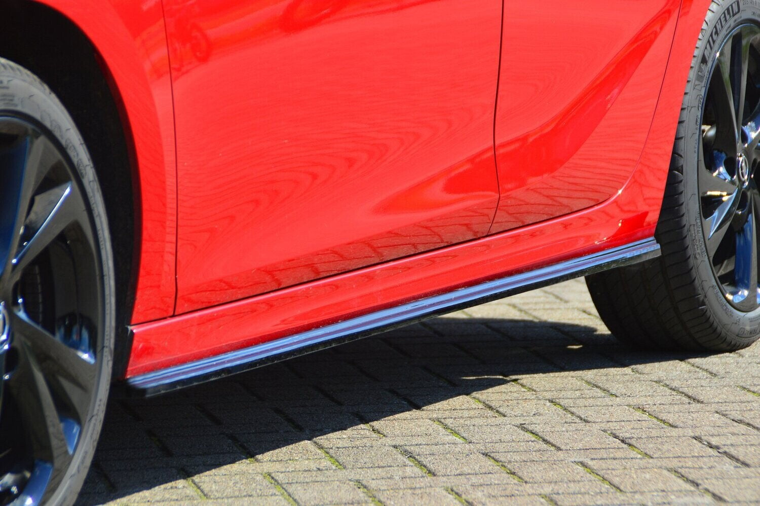 Seitenschwellersatz ABS Opel Corsa F ab Bj.: 2019- Carbon
