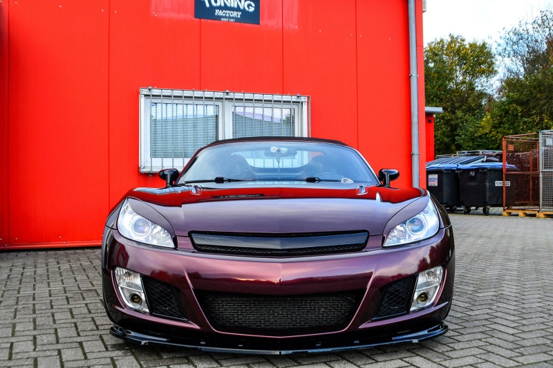 CUP Frontspoilerlippe ABS Opel GT-Roadster BJ.:2007-2009 Schwarz Matt
