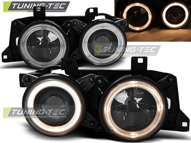 Tuning-Tec Angel Eyes Scheinwerfer für BMW 5er E34 /7er E32 86-95