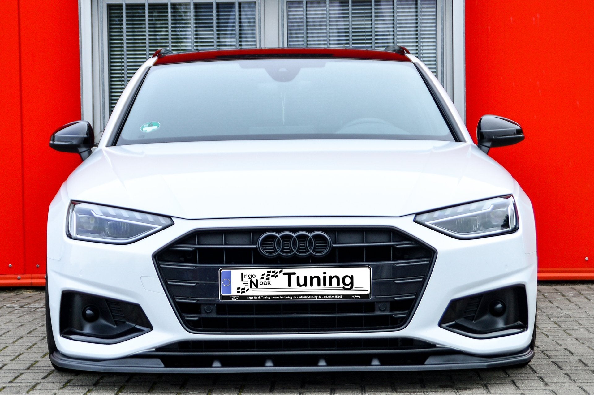 CUP Frontspoilerlippe ABS Audi A4 Facelift, B9 8W ab Bj.:2019- Carbon