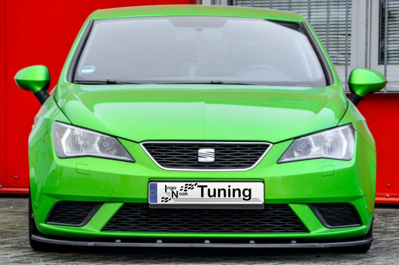 CUP Frontspoilerlippe ABS Seat Ibiza 6J SC/ST Bj.:2012-2015 Schwarz Matt