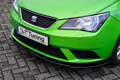 CUP Frontspoilerlippe ABS Seat Ibiza 6J SC/ST Bj.:2012-2015 Schwarz Matt