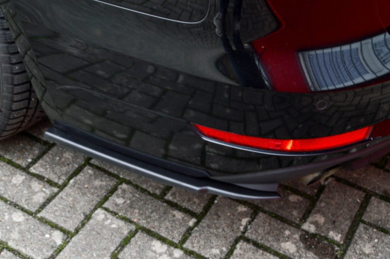 Heckansatz Seitenteile ABS Audi A4 B9 ab Bj.:2015- Schwarz Glanz