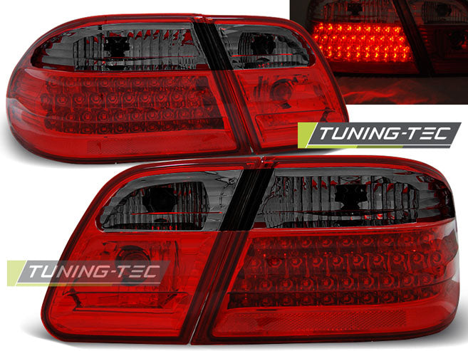 Tuning-Tec LED Rückleuchten für Mercedes Benz E-Klasse W210 Limousine 95-02 rot/rauch