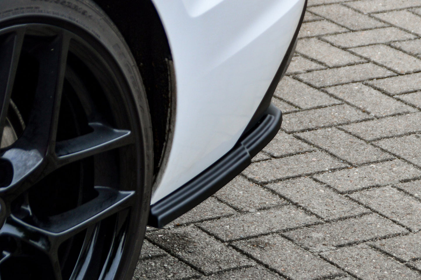 Heckansatz Seitenteile ABS Audi A4 Facelift, B9 8W ab Bj.:2019- Carbon