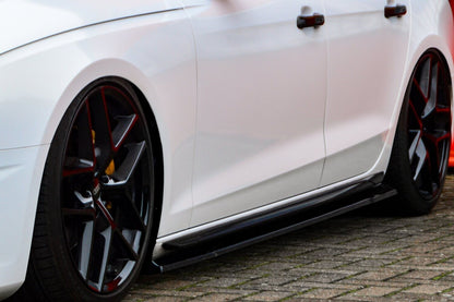Seitenschwellersatz ABS Audi A4 Facelift, B9 8W ab Bj.:2019- Carbon