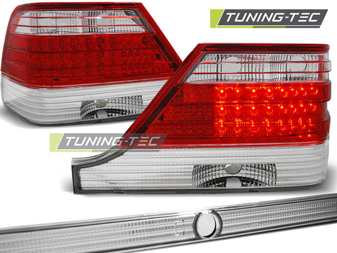 Tuning-Tec LED Rückleuchten für Mercedes Benz S-Klasse W140 95-98 rot/weiß