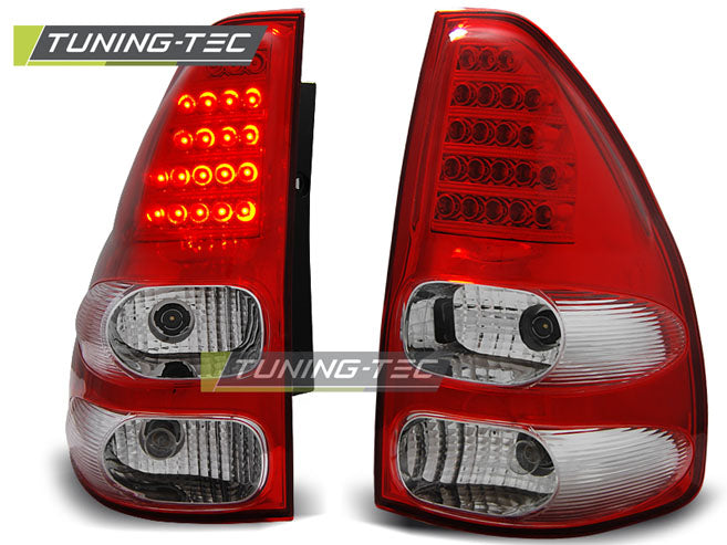 Tuning-Tec LED Rückleuchten für Toyota Land Cruiser 120 03-09 rot/klar