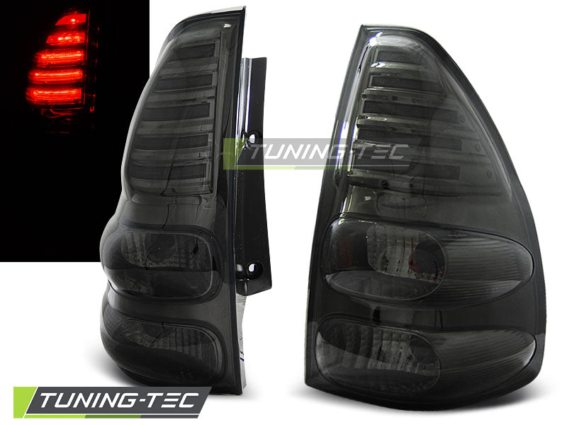 Tuning-Tec LED Rückleuchten für Toyota Land Cruiser 120 03-09 schwarz/rauch