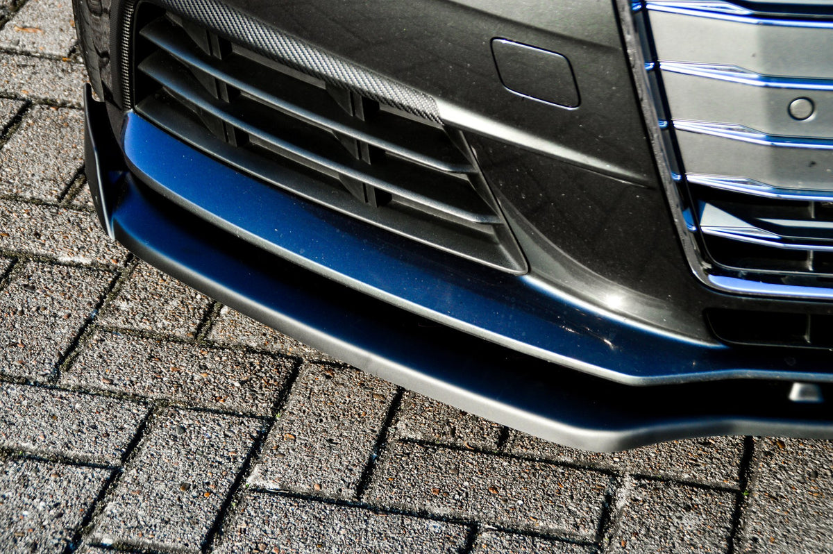 CUP Frontspoilerlippe ABS mit Seitenwing Audi A4 B9 Bj.:2015-2019 Carbon