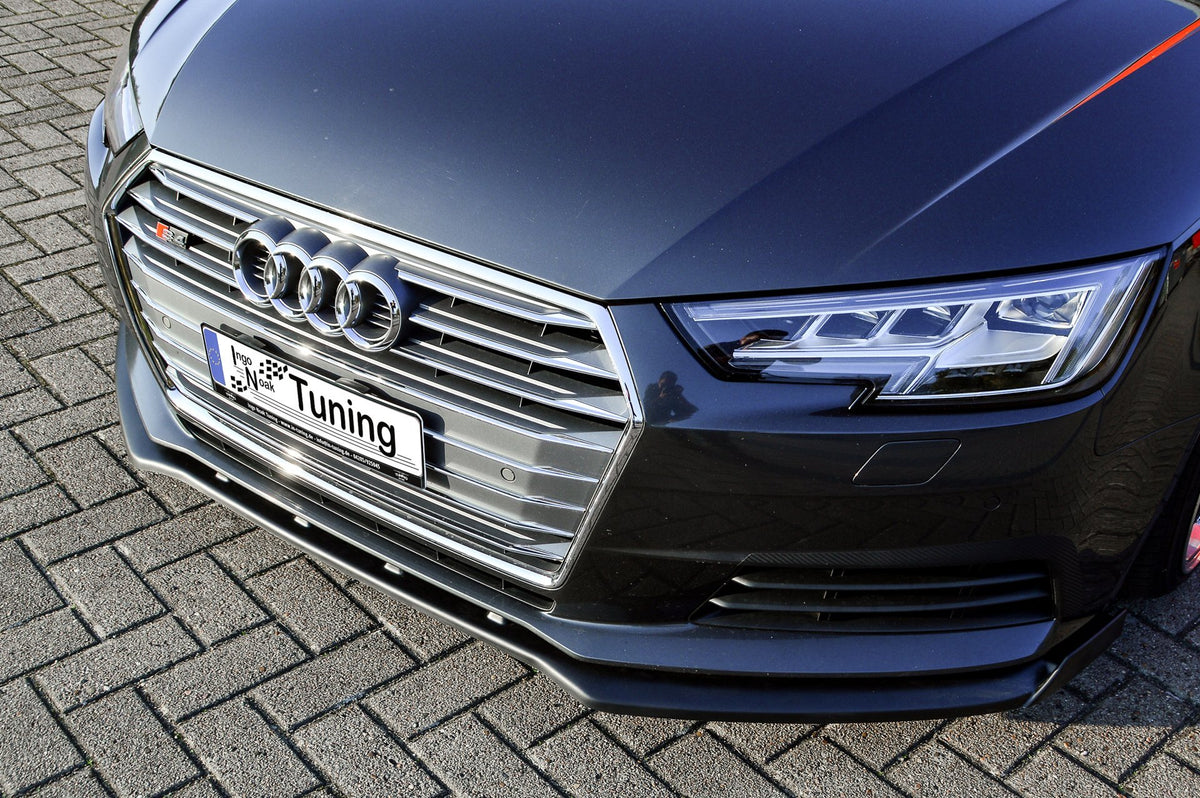 CUP Frontspoilerlippe ABS mit Seitenwing Audi A4 B9 Bj.:2015-2019 Carbon