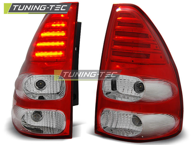 Tuning-Tec LED Rückleuchten für Toyota Land Cruiser 120 03-09 rot/klar