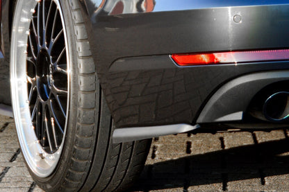 Heckansatz Seitenteile ABS Audi A4 B9 Bj.:2015-2019 Schwarz Matt