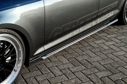 Seitenschwellersatz mit Wing Audi A4 B9 Bj.:06/2018-05/2019 Carbon