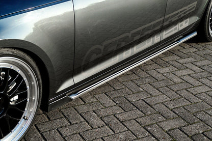 Seitenschwellersatz mit Wing Audi A4 Facelift, B9 8W ab Bj.:2019- Carbon