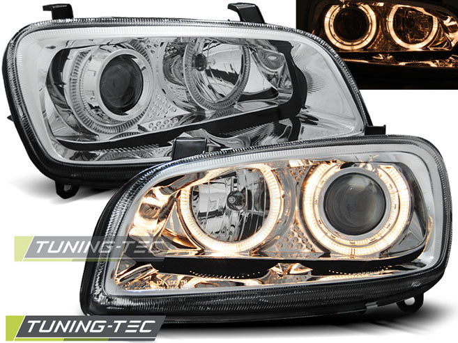 Tuning-Tec Angel Eyes Scheinwerfer für Toyota RAV4 94-00 chrom