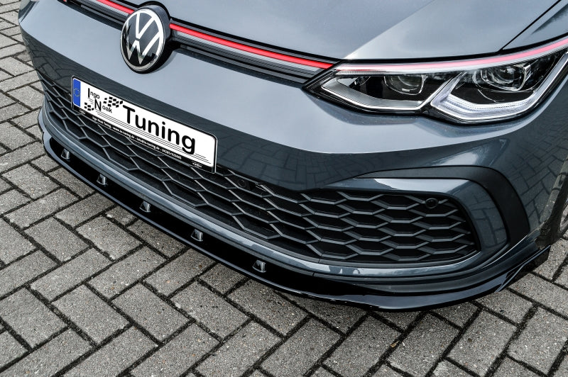 CUP Frontspoilerlippe ABS Volkswagen Golf 8 GTI ( CD1) Schwarz Glanz