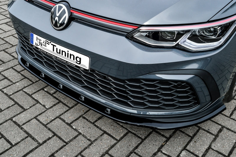 CUP Frontspoilerlippe ABS Volkswagen Golf 8 GTI ( CD1) Schwarz Glanz