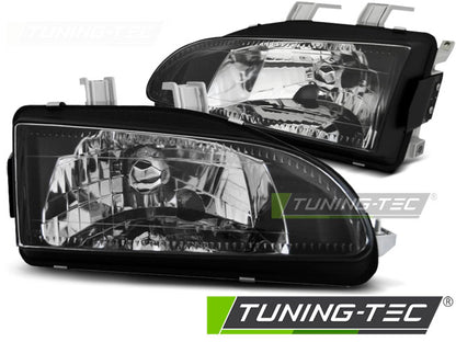 Tuning-Tec Scheinwerfer für Honda Civic 3/5 Türer 91-95 schwarz