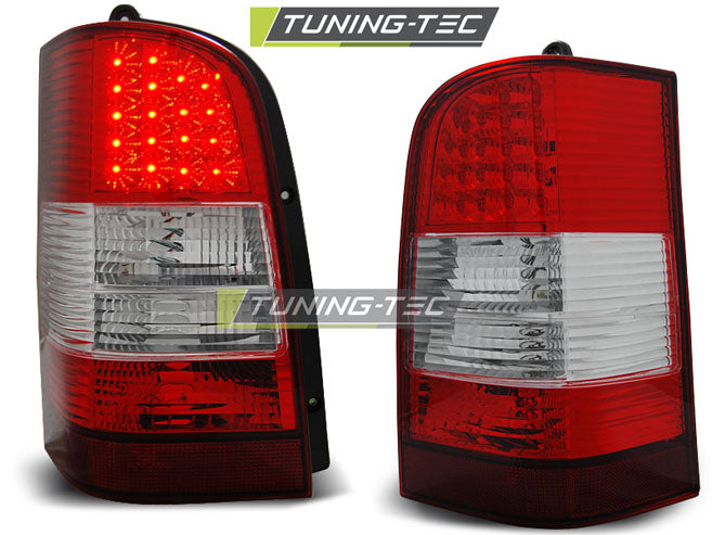 Tuning-Tec LED Rückleuchten für Mercedes Benz Vito W638 96-03 rot/weiß