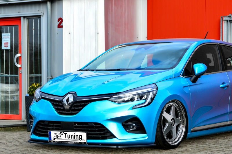 CUP Frontspoilerlippe ABS Renault Clio 5 ab Bj.: 2019- Schwarz Matt