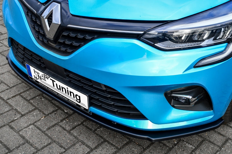CUP Frontspoilerlippe ABS Renault Clio 5 ab Bj.: 2019- Schwarz Matt