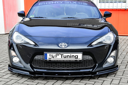 CUP Frontspoilerlippe ABS Toyota GT86, ZN Bj.: 2012-2017 Schwarz Matt