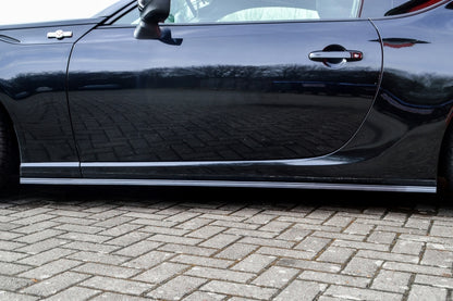 Seitenschwellersatz ABS Toyota GT86, ZN Bj.: 2012-2017 Schwarz Matt
