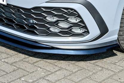 CUP Frontspoilerlippe ABS Volkswagen Golf 8 GTD ( CD1) Schwarz Glanz