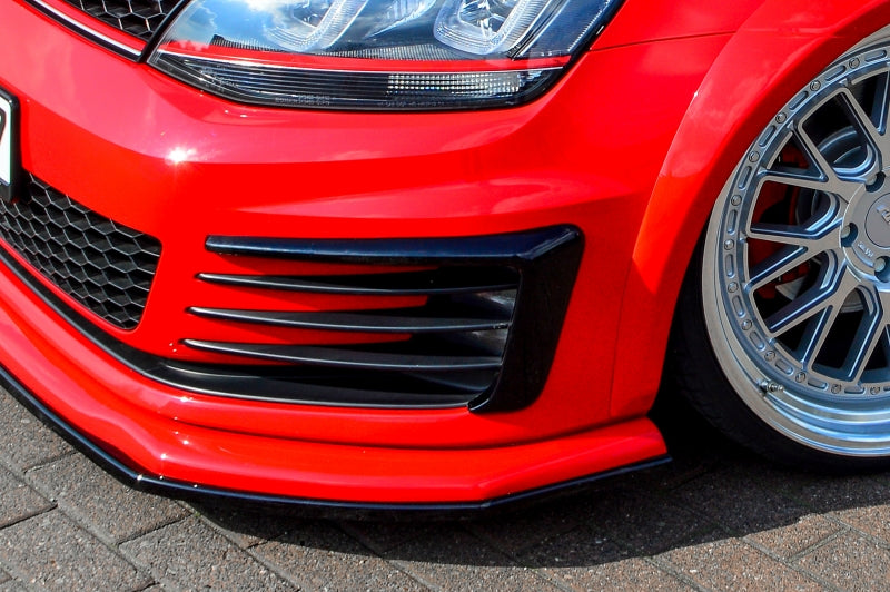 Nebelscheinwerfer Blenden ABS Volkswagen Golf 7 GTI + GTD Typ AU Carbon