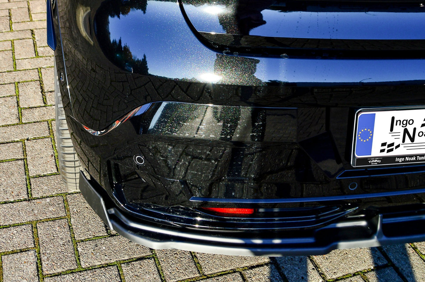Heckdiffusor ABS Renault Megane E-Tech Elektric, Typ: RCB Schwarz Glanz