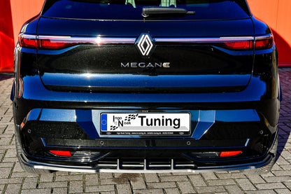 Heckdiffusor ABS Renault Megane E-Tech Elektric, Typ: RCB Schwarz Glanz