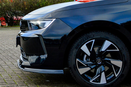 CUP Frontspoilerlippe ABS Opel Astra L, Schrägheck ab Bj.: 2022- Schwarz Matt