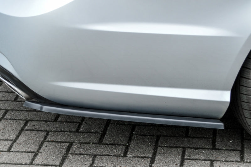 Heckansatz Seitenteile ABS Mercedes Benz E63 AMG, Typ W212 Schwarz Matt
