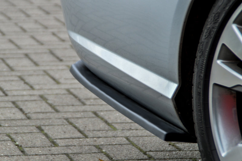 Heckansatz Seitenteile ABS Mercedes Benz E63 AMG, Typ W212 Schwarz Matt