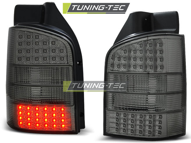 Tuning-Tec LED Rückleuchten für VW T5 03-09 schwarz/rauch (Heckklappe)