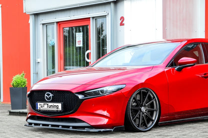 CUP Frontspoilerlippe ABS, mit Wing Mazda 3, BP ab Bj.: 2018- Carbon