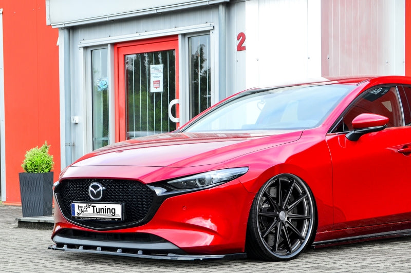 CUP Frontspoilerlippe ABS Mazda 3, BP ab Bj.: 2018- Schwarz Glanz
