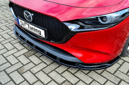 CUP Frontspoilerlippe ABS Mazda 3, BP ab Bj.: 2018- Schwarz Glanz
