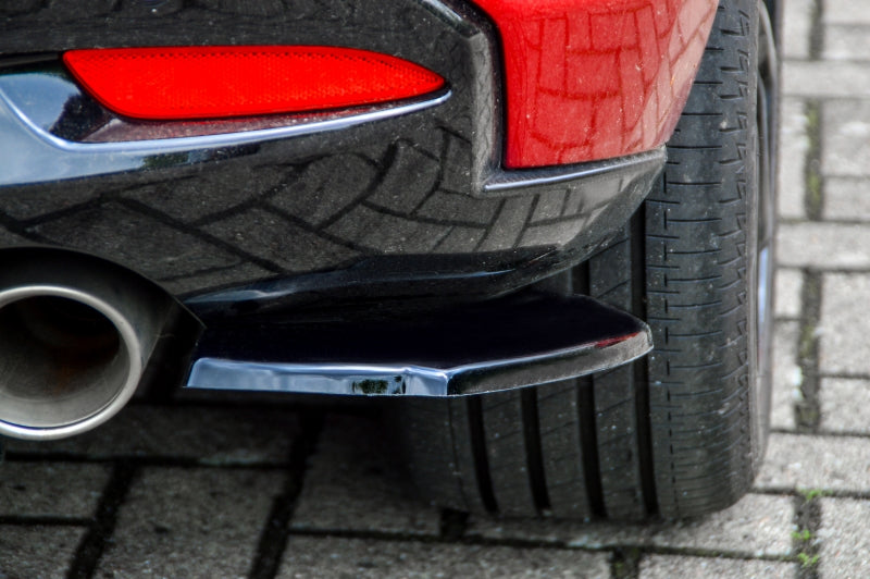 Heckansatz Seitenteile ABS Mazda 3, BP ab Bj.: 2018- Schwarz Glanz