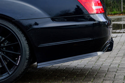 Heckansatz Seitenteile ABS Mercedes Benz S-Klasse, W221 Bj.: 2009-2013 Carbon