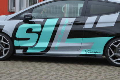 CUP 3 Seitenschweller Mazda 3, BP ab Bj.: 2018- Schwarz Matt