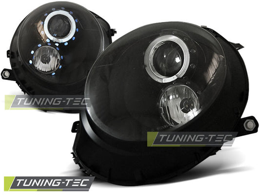 Tuning-Tec LED Angel Eyes Scheinwerfer für Mini Cooper 06-14 schwarz