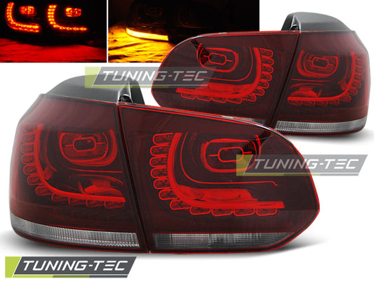 Tuning-Tec LED Rückleuchten für VW Golf 6 (VI) 08-12 rot/klar